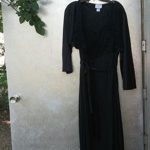 M. Samye gorgeous Vintage long sleeve long duster